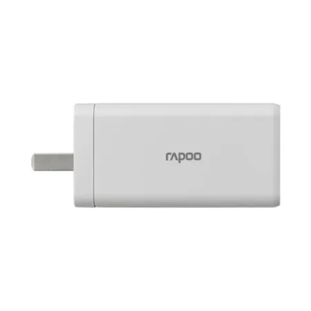 Cu Sac Rapoo Pa65 65w 2 Cong Usb C Plus Usb A Mau Trang Pa65 White 3 1