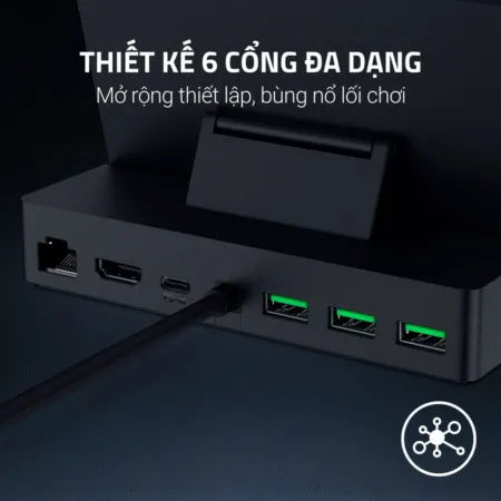 De Sac Razer Handheld Dock Chroma 6 In 1 Usb Type C Rc21 02310100 R3m1 12