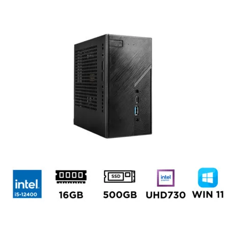 Mini PC ASRock DeskMini B760 i5-12400 (Intel Core i5-12400, Ram DDR4, SSD 512GB. Win 11)