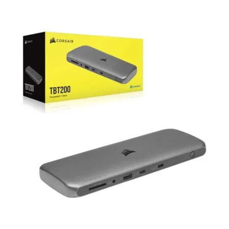 Docking Usb Type C Corsair Tbt200 Thunderbolt 4 Cu 9000002 Ap 2 1