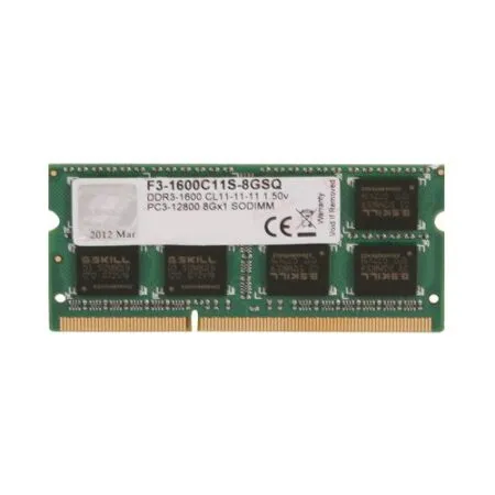 Ram G.Skill DDR3 8GB Bus 1600 1.5v F3-1600C11S-8GSQ