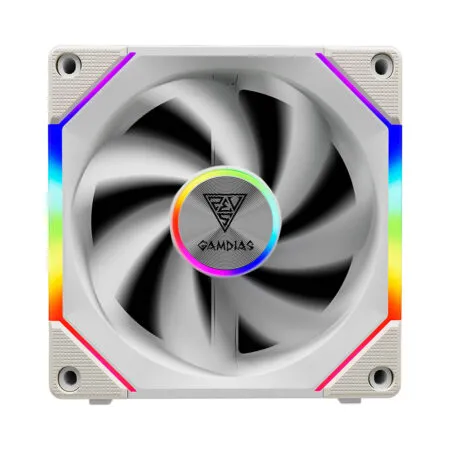 Fan Case Gamdias Aeolus P2 1201 Argb Pwm 120mm White Ccaeolp21201whga 01