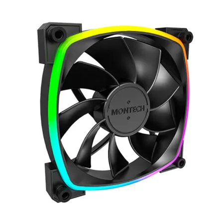 Fan Case Montech Rx 120 Pwm 120mm 3 1