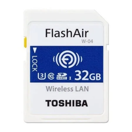 Thẻ Nhớ SDHC Toshiba WiFi FlashAir W-04 U3 32GB