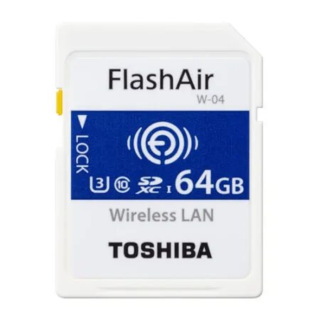 Thẻ Nhớ SDXC Toshiba WiFi FlashAir W-04 U3 64GB