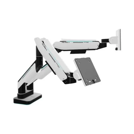 Gia Do 2 Man Hinh Human Motion Monitor Arm T9 Pro Ii Dual White 23 43 Inch T9proii Dual Wht 1