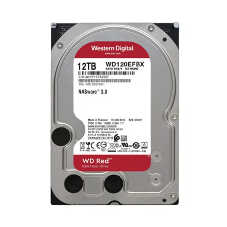 Hdd Wd Red Plus 12tb 3 5 Inch Sata Iii 256mb Cache 7200rpm Wd120efbx 1 1