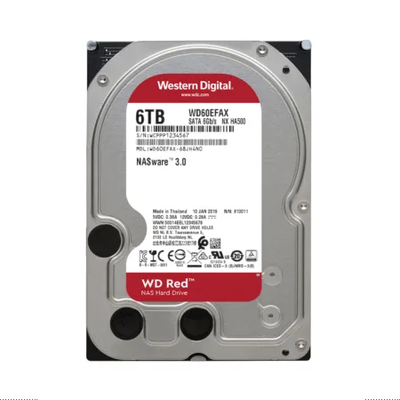 Hdd Wd Red Pro 6tb 3 5 Inch Sata Iii 256mb Cache 7200rpm Wd6003ffbx 01 1