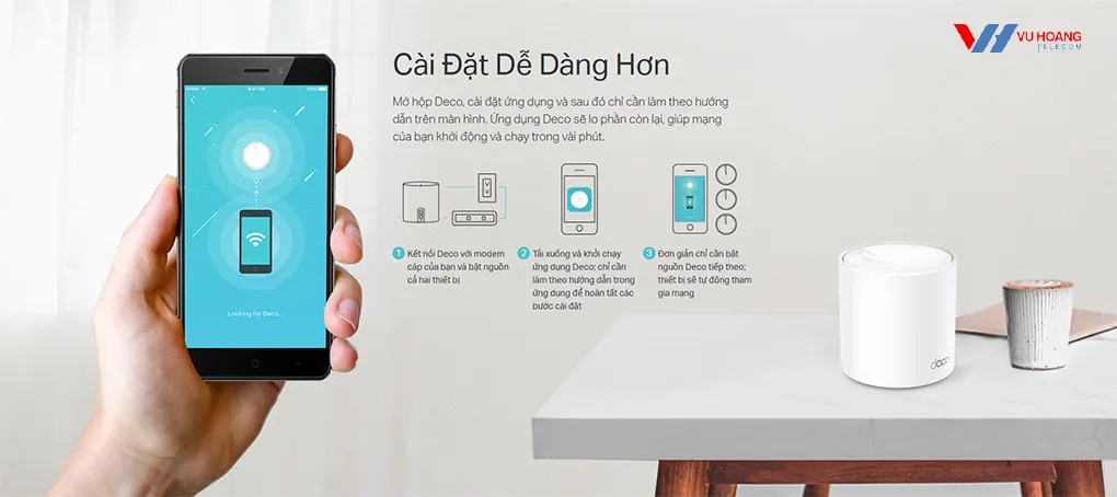 Giải pháp TP-Link Deco X60(2-Pack) - Wi-Fi Mesh tối ưu