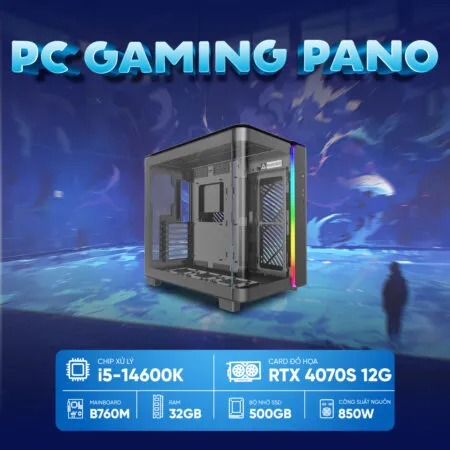PC Gaming Esports I5-5070 (i5-14600K, RTX 5070 12GB, RAM 32GB, SSD 500GB, 750W)