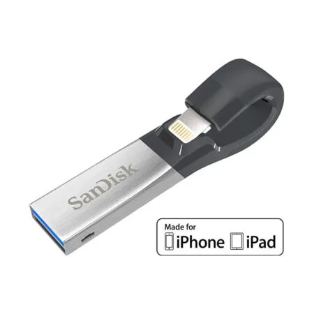 USB Sandisk iXpand OTG for Iphone Ipad 64GB SDIX30N-064G-PN6NN