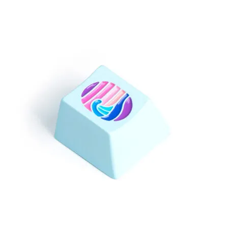 Keycap Keychron Artisan Metal Colorful Great Wave 02 1