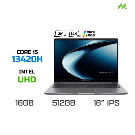 Laptop Asus ExpertBook P3 P3605CVA-PL0042W (i5-13420H, UHD Graphics, RAM 16GB DDR5, SSD 512GB, 16 Inch IPS WQXGA 144Hz 100% sRGB)