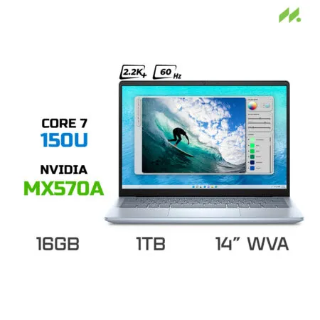 Laptop Dell Inspiron 14 5440 71034770 (Core 7 150U, Intel Graphics, RAM 16GB DDR5, SSD 1TB, 14 Inch WVA 2.2K 60Hz, Win 11/Office HS 21)