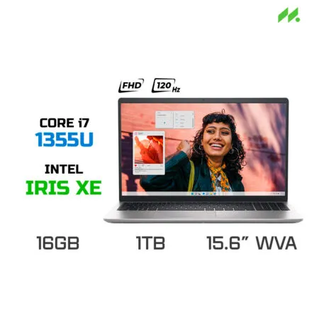 Laptop Dell Inspiron 15 3530 P16WD (i7-1355U, Iris Xe Graphics, RAM 16GB DDR4, SSD 1TB, 15.6 Inch WVA FHD 120Hz, Win11/Office HS 21)