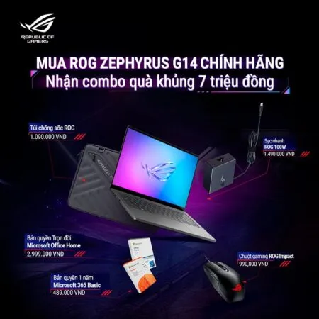 Laptop Gaming Asus Rog Zephyrus G14 Ga403wr Qs103ws 10
