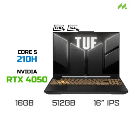 Laptop Gaming ASUS TUF Gaming F16 FX607VU-RL045W (Core 5 210H, RTX 4050 6GB, Ram 16GB DDR5, SSD 512GB, 16 Inch IPS WUXGA 144Hz)