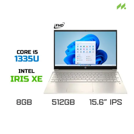 Laptop HP Pavilion 15-eg3094TU 8C5L5PA (i5-1335U, Iris Xe Graphics, Ram 8GB DDR4, SSD 512GB, 15.6 Inch IPS FHD)