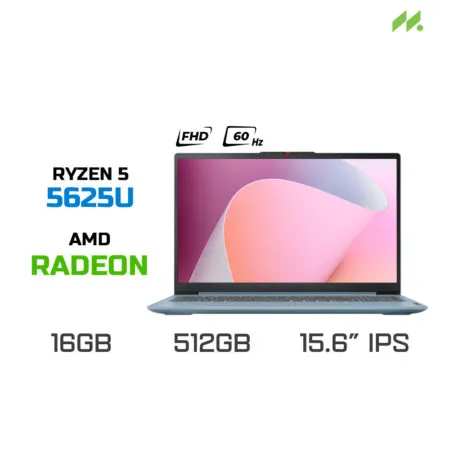 Laptop Lenovo IdeaPad Slim 3 15ABR8 82XM00MDVN (Ryzen 5 5625U, Radeon Graphics, RAM 16GB DDR4, SSD 512GB, 15.6 Inch IPS FHD 60Hz, Win 11)