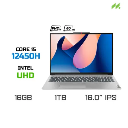 Laptop Lenovo IdeaPad Slim 5 16IAH8 83BG004EVN (i5-12450H, UHD Graphics, RAM 16GB LPDDR5, SSD 1TB, 16 Inch IPS WUXGA 60Hz, Win 11)