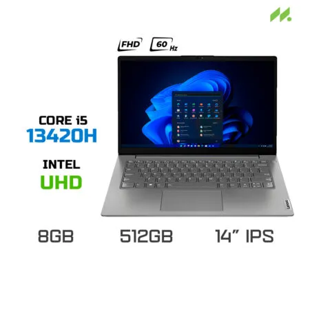 Laptop Lenovo V14 G4 IRU 83A000BFVN (i5-13420H, UHD Graphics, RAM 8GB DDR4, SSD 512GB, 14 Inch IPS FHD 60Hz)