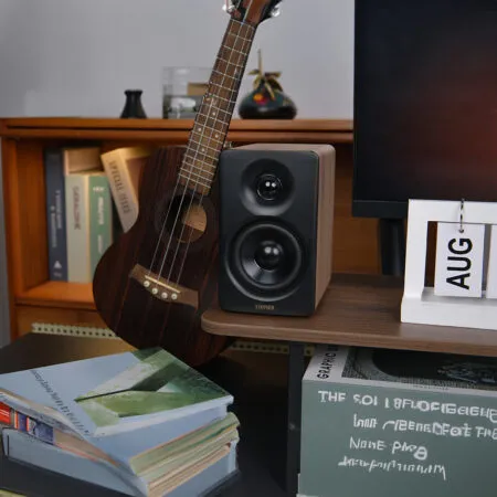 Loa Vi Tinh Edifier M60 Classic Oak Bluetooth Hi Res Audio 66w Rms 4