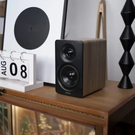 Loa Vi Tinh Edifier M60 Classic Oak Bluetooth Hi Res Audio 66w Rms 5