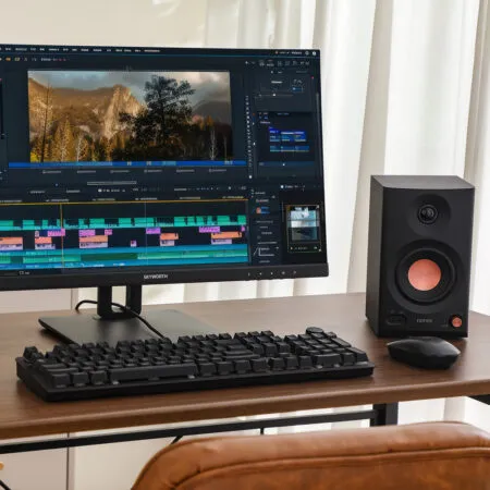 Loa Vi Tinh Edifier Mr3 Black Bluetooth Hi Res Audio 18w X2 Rms 4