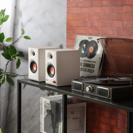 Loa Vi Tinh Edifier Mr3 White Bluetooth Hi Res Audio 18w X2 Rms 8