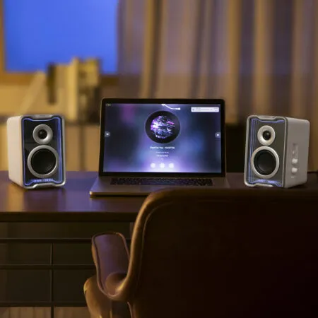 Loa Vi Tinh Edifier Qr30 White Bluetooth 30w Rms 5