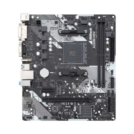 Mainboard Pc Asrock A320m Hdv R4 0 1 1