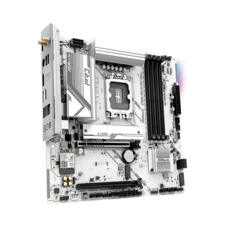 Mainboard Pc Asrock B760m Pro Rs Wifi White 01