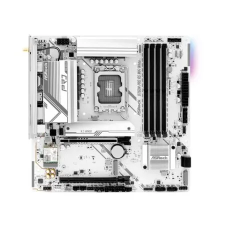Mainboard Pc Asrock B760m Pro Rs Wifi White 04