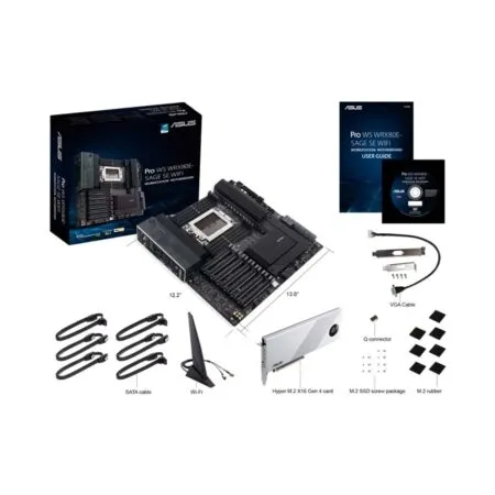 Mainboard Pc Asus Pro Ws Wrx80e Sage Se Wifi 7 1
