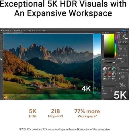 Man Hinh 5k Asus Proart Pa27jcv Ips 27 Inch Uhd 60hz Hdr 07