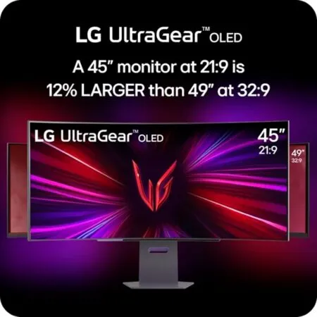 Man Hinh Cong 2k Lg Ultragear 45gs95qe 45 Inch Wqhd 240hz Curve 800r 03