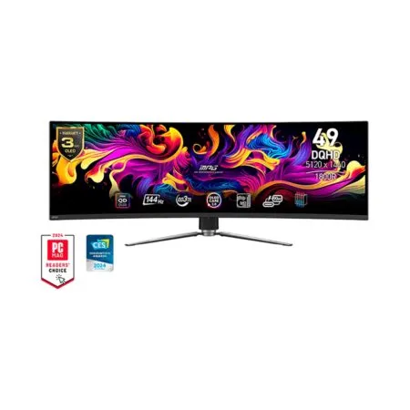 Màn hình cong 2K MSI MPG 491CQP QD-OLED 49 inch DQHD 144Hz Curve 1800R