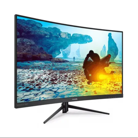 Man Hinh Cong Philips 32 Inch Va 165hz 322m8cz 74 2 1