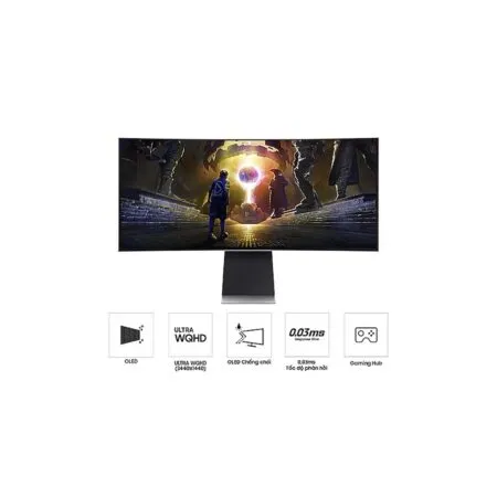 Man Hinh Samsung Odyssey Oled G8 G85sd 34 Inch Oled Uwqhd 175hz Ls34dg850sexxv 04
