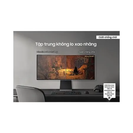 Man Hinh Samsung Odyssey Oled G8 G85sd 34 Inch Oled Uwqhd 175hz Ls34dg850sexxv 07