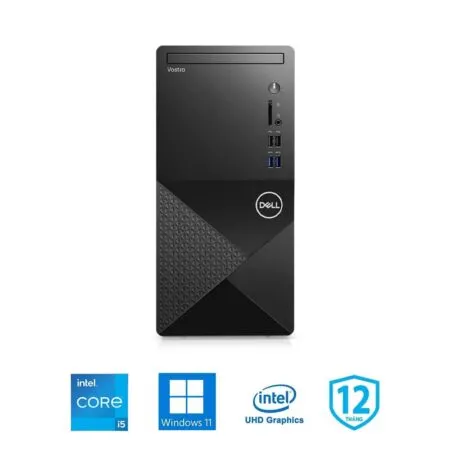 Máy bộ Dell Vostro 3910 MT 9M2DD2 (i5-12400, UHD 730, Ram 8GB DDR4, SSD 512GB, Windows 11, USB Keyboard & Mouse)