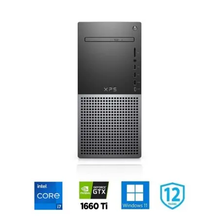 Máy bộ Dell XPS 8950 (i7-12700, GTX 1660 Ti 6GB, Ram 16GB DDR5, SSD 512GB + 1TB HDD, Windows 11, USB Keyboard & Mouse)