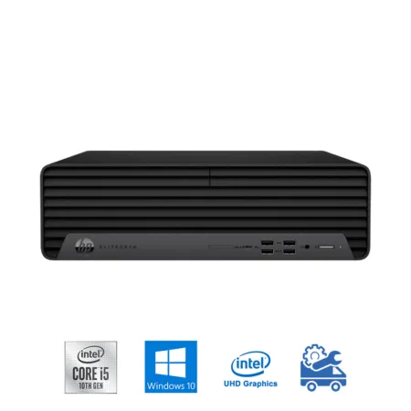 Máy bộ HP EliteDesk 800 G6 SFF 2H4D2PA (i5-10500, UHD 630, Ram 8GB, SSD 256GB, Windows 10 64-bit, DVDRW, USB Keyboard & Mouse)