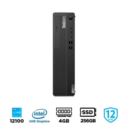 Máy bộ Lenovo ThinkCentre M70s Gen 3 11TC000PVA (i3-12100, UHD 730, Ram 4GB, 256GB SSD, USB Keyboard & Mouse)