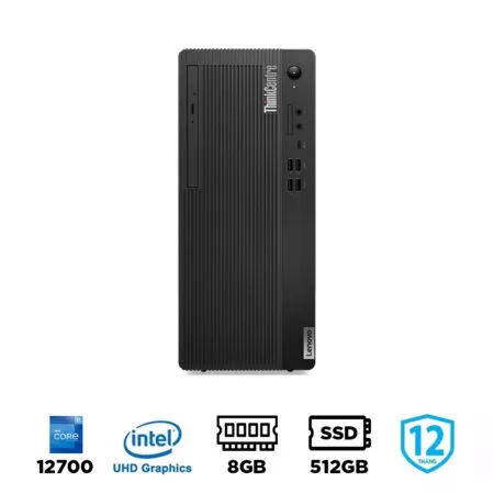 Máy bộ Lenovo ThinkCentre M70t Gen 3 11TA0014VA (i7-12700, UHD 770, Ram 8GB, 512GB SSD, USB Keyboard & Mouse)