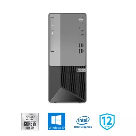 Máy bộ Lenovo V50t 11HD0012VA (i5-10400, UHD 630, Ram 4GB, 1TB HDD, DVDRW, USB Keyboard & Mouse)