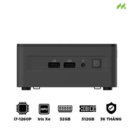 May Tinh Mini Pc Asus Nuc 12 Pro Tall I7 1260p Rnuc12wshi700000i 09