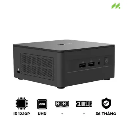 Máy tính Mini PC Asus NUC 12 Pro Wall Street Canyon i3-1220P RNUC12WSHI300000I