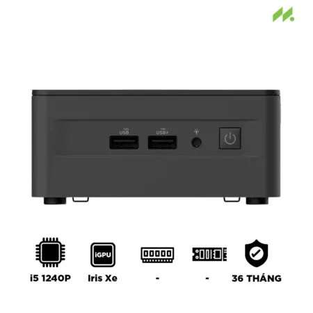 Máy tính Mini PC Asus NUC 12 Pro Wall Street Canyon i5-1240P RNUC12WSHI50000I