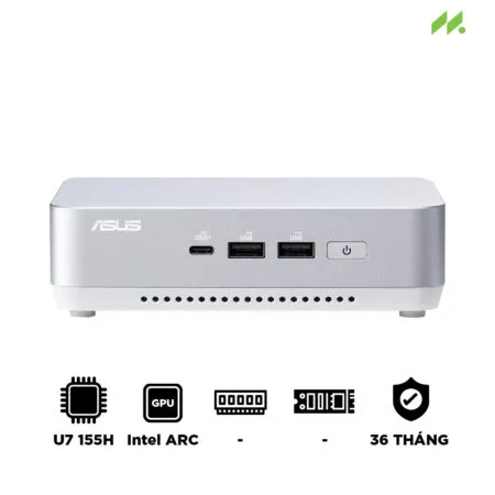 Máy tính Mini PC ASUS NUC 14 Pro Plus RNUC14RVSU700001I (Ultra 7 155H, Arc Graphics)